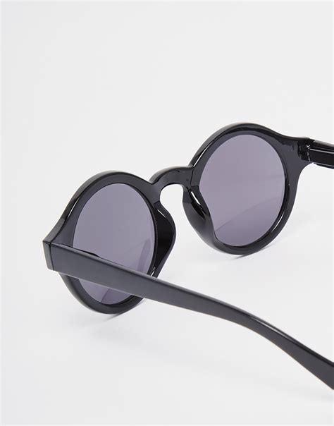 black round sunglasses cheap.